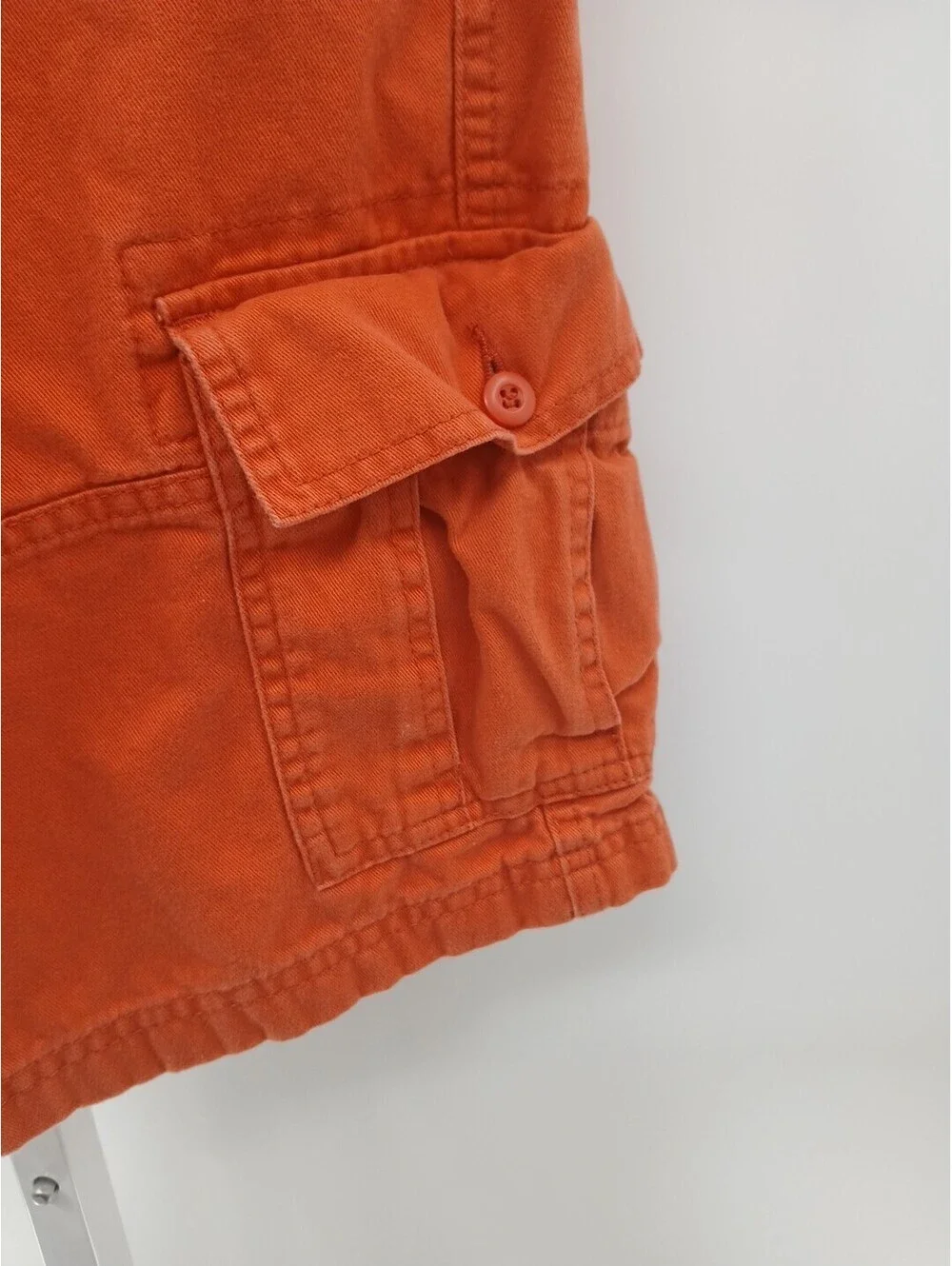 Levi Strauss Cargo Shorts Mens 30 Orange Casual Outdoor Western Utility Levi's